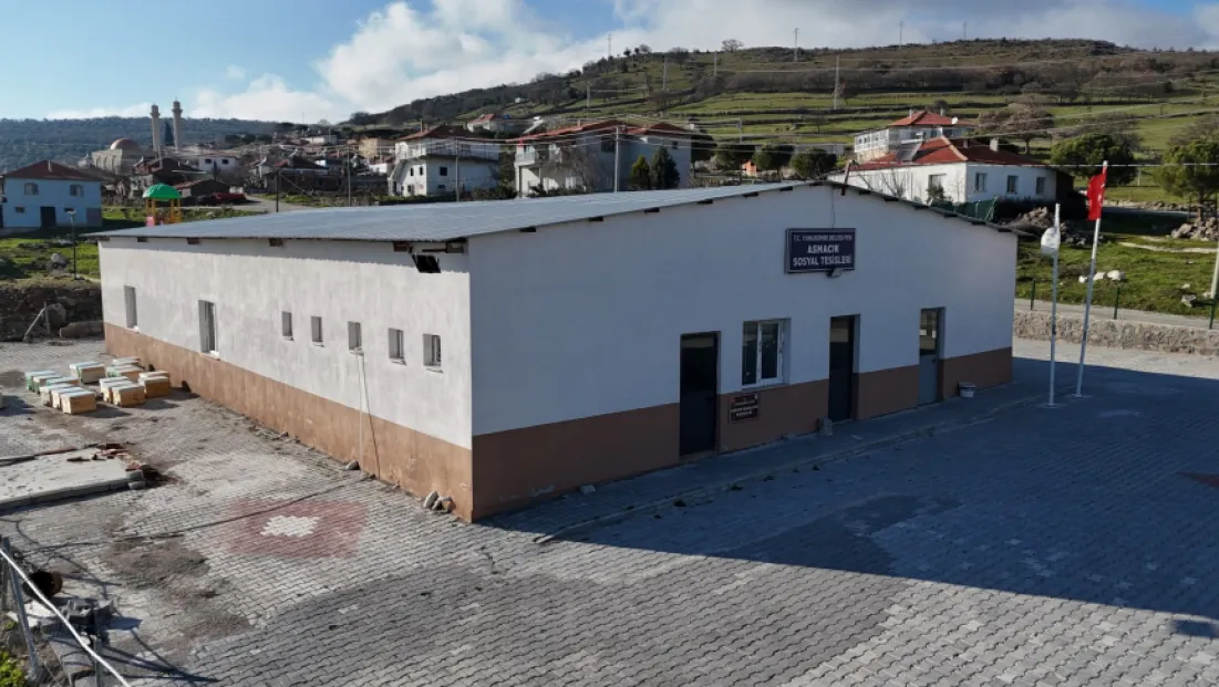 Asmacık Sosyal Tesisi Açılışa Gün Sayıyor