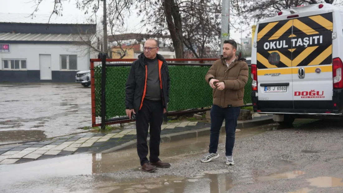 Başkan Çetin Akın’dan Yoğun Yağışın Etkilediği Noktalarda İnceleme