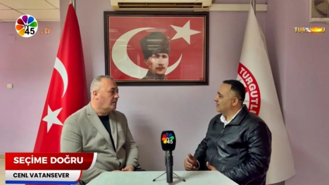 Cenk Vatansever TV45’e Konuk Oldu: Gündeme Dair Önemli Mesajlar Verdi (Videolu Haber)