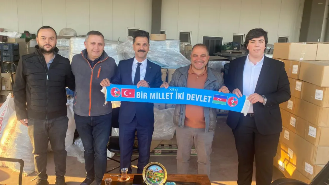 Manisa Azerbaycan Kültür ve Dayanışma Derneği'nden Ali Uçak'a Ziyaret