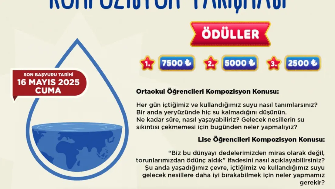 Turgutlu Belediyesi ve Turgutlu Kent Konseyi Ödüllü Kompozisyon Yarışması Düzenleyecek