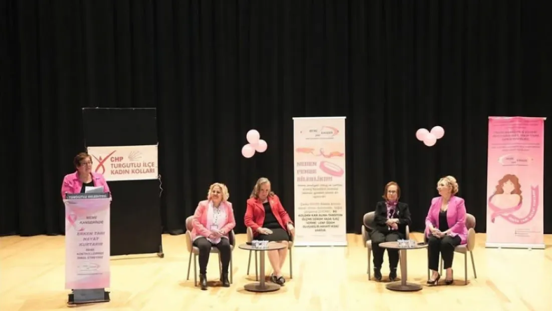 Turgutlu’da “Fark Edilmesi İçin Pembe” Konferansı Düzenlendi