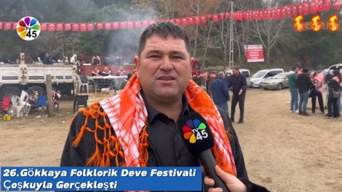 26. Gökkaya Folklorik Deve Festivali Coşkuyla Kutlandı