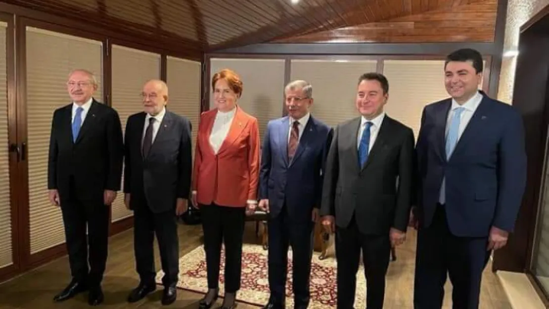 6'lı Toplantıdan sonra muhalefet liderlerinden ortak açıklama