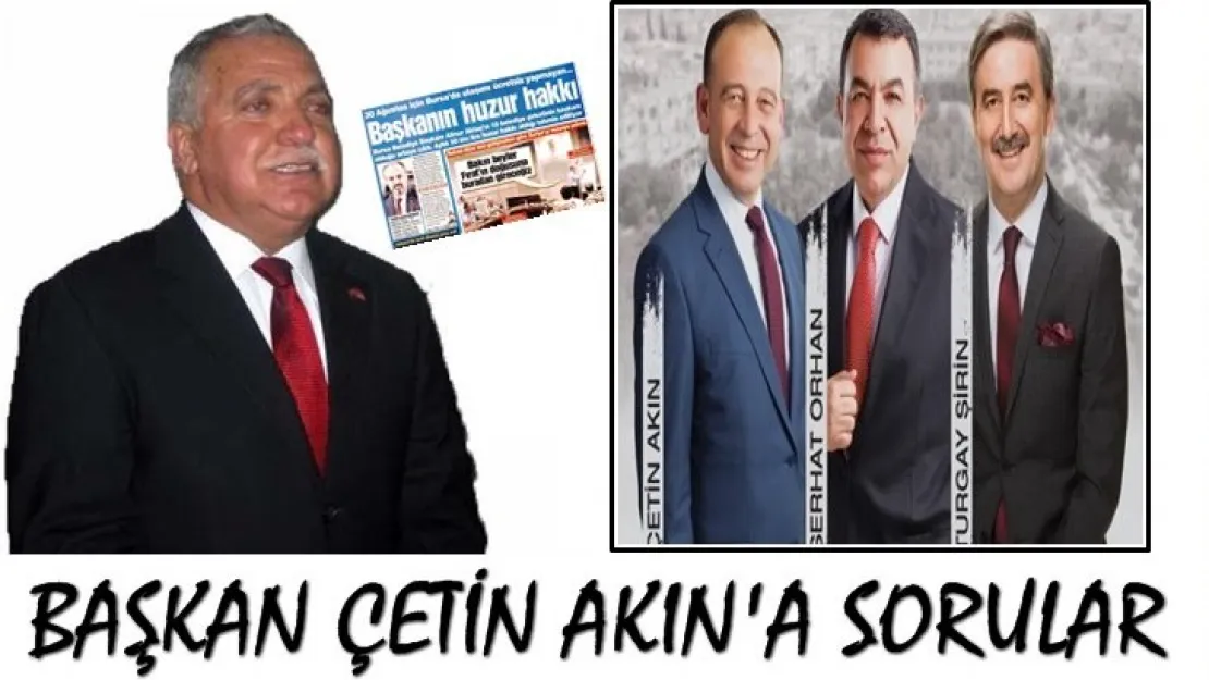 Ahmet Orhan Çetin Akına Huzur Hakkını Sordu?