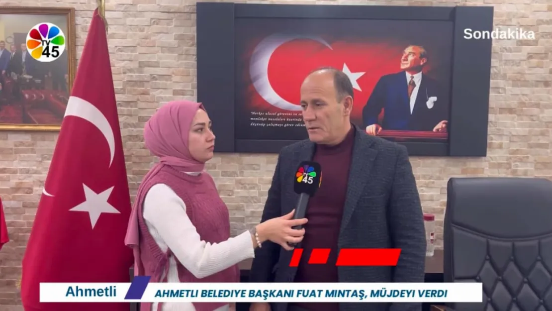 Ahmetli Belediye Başkanı Fuat Mintaş'tan Gençlere Müjde!