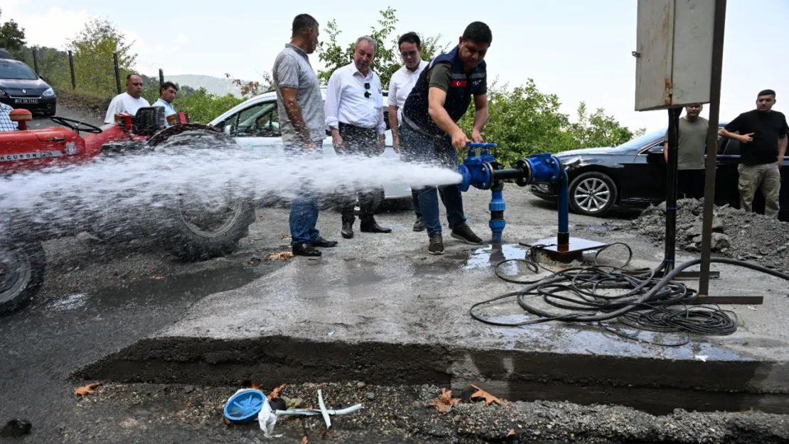 Bahçecik'te taşıma su çilesi bitti
