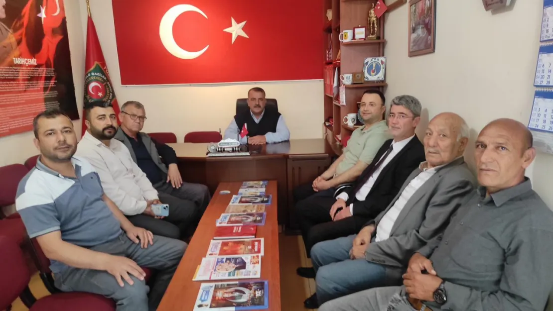 Başhekim Uzm. Dr. Mahmut Ali Osman Eryılmaz'dan Veda Ziyareti