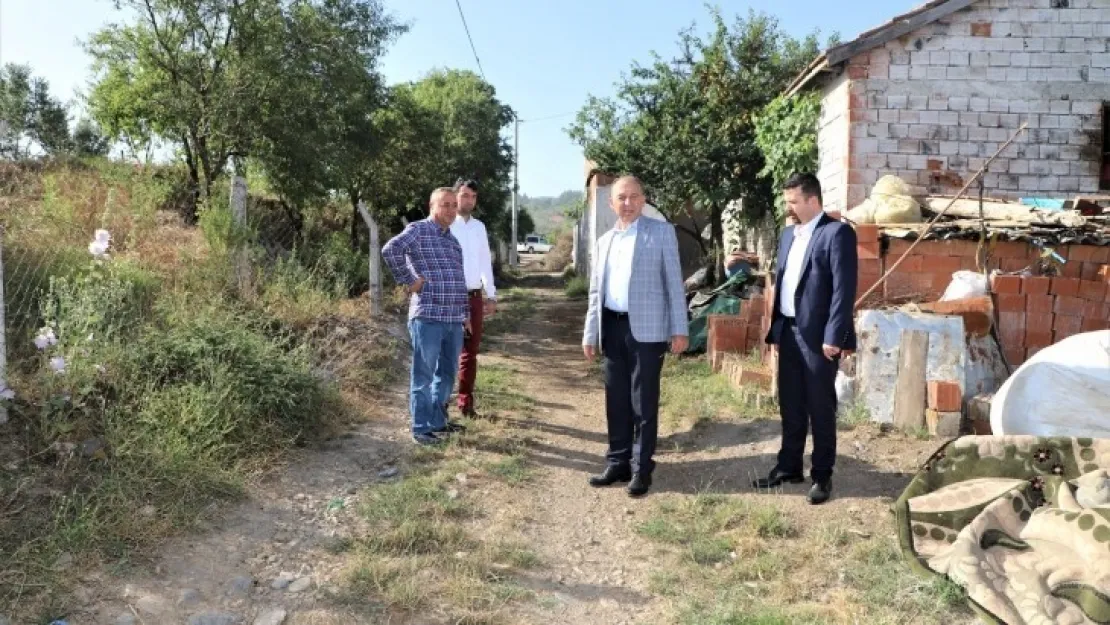 Başkan Akın'dan Yoğun Sabah Mesaisi