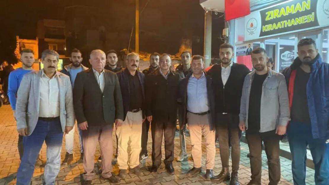 BBP Belediye Başkan Adayı Yıldıray Karataş Selvilitepe Mahallesi'nde Vatandaşlarla bir araya geldi