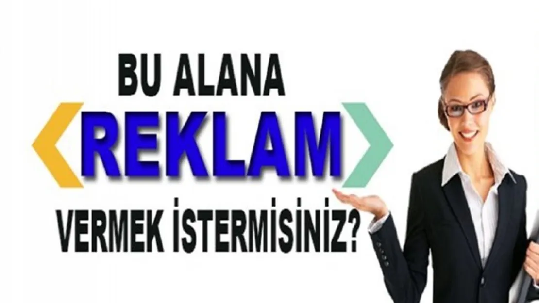 Bu alanı size ayırdık bizimle çalışmak istermisiniz