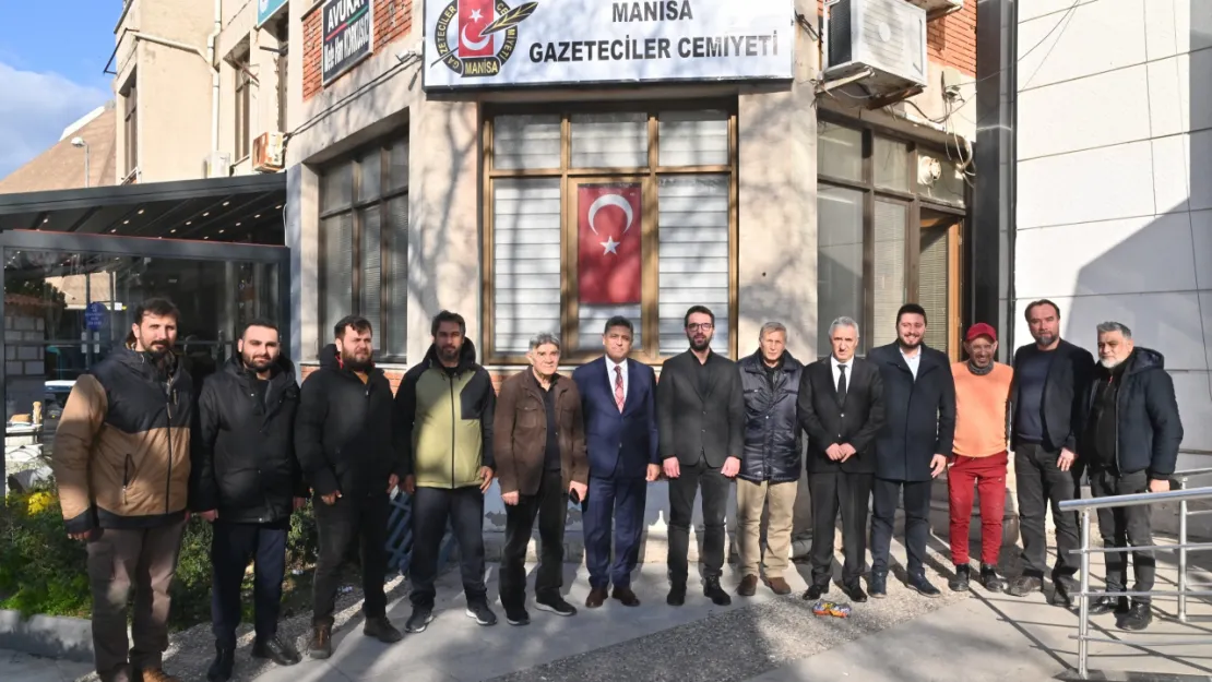 Büyükşehir'den Manisa Gazeteciler Cemiyeti'ne Ziyaret