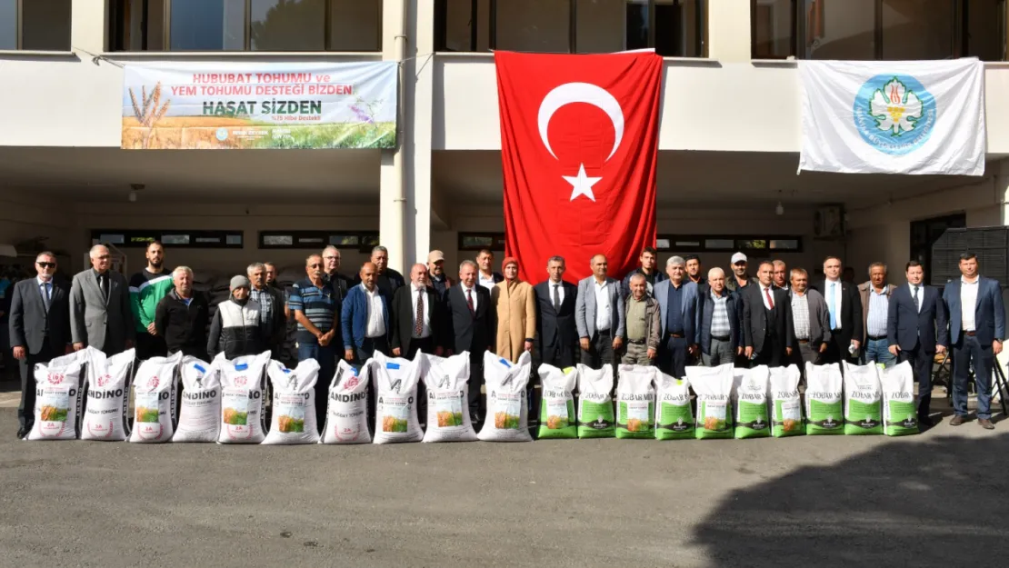 Büyükşehir'in Tohum Desteği Devam Ediyor