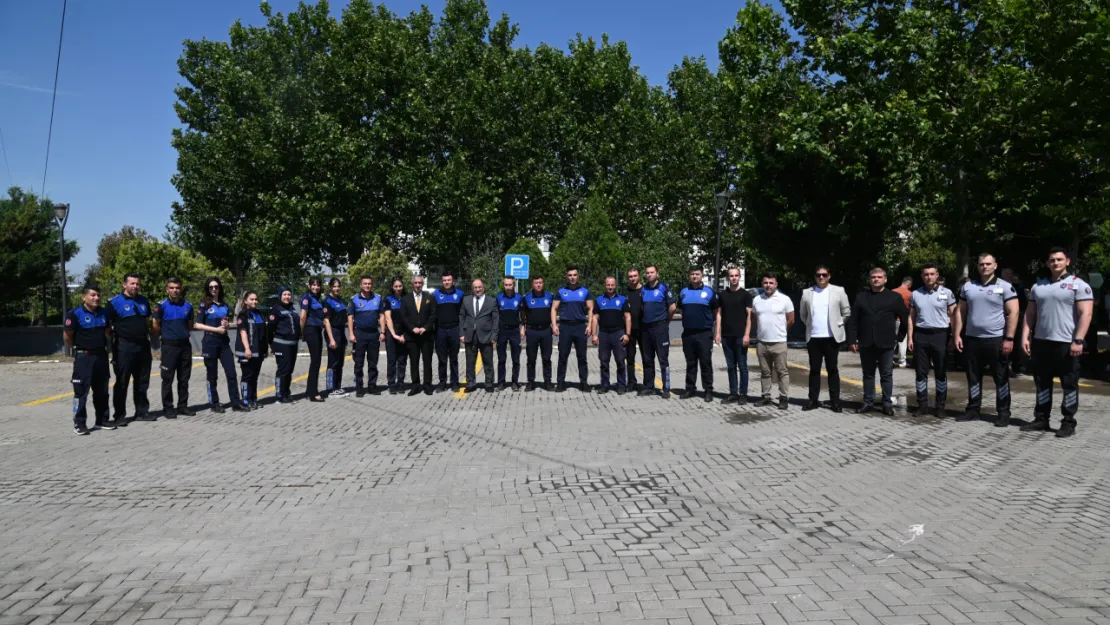 Büyükşehir Yönetimi Çalışanlarla Bayramlaştı