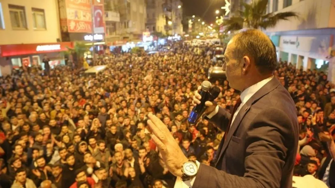 Bu seçimi gönüllere gire gire hep birlikte kazandık