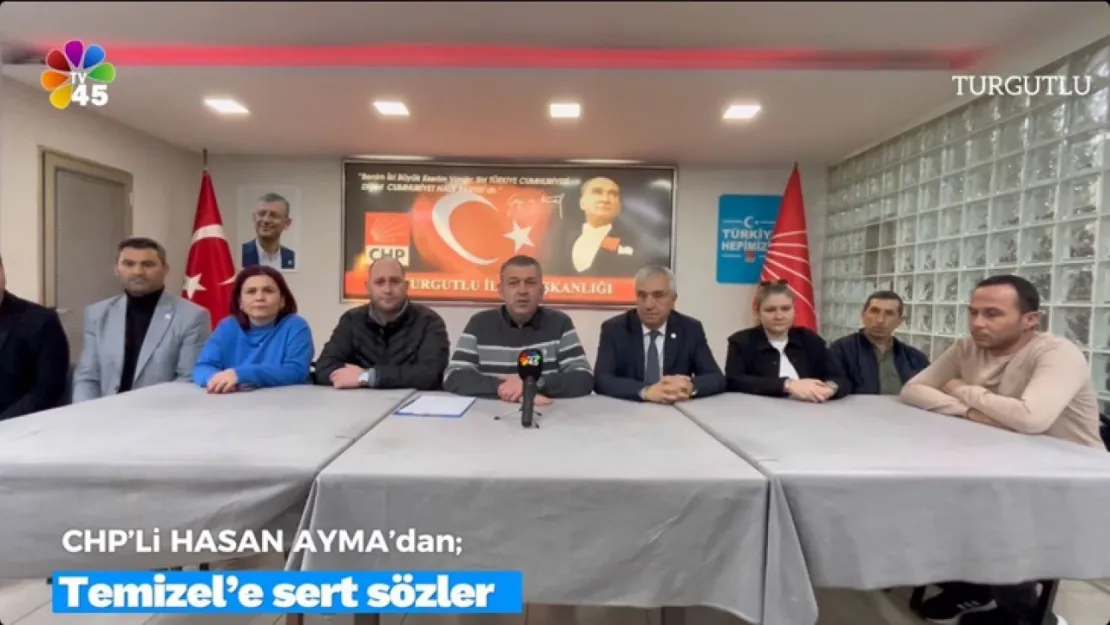 CHP İlçe Başkanı Hasan Ayma'dan AK Parti'ye Yanıt Gecikmedi