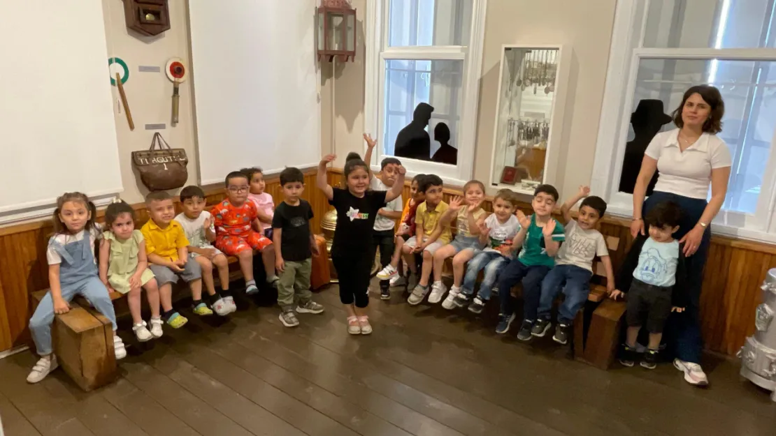 Çocuk Kültür Sanat Merkezi'nin Minik Öğrencileri Kent Müzesi'ni Ziyaret Etti