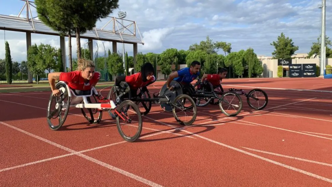 Engelli sporcular dünya şampiyonası için kampa girdi