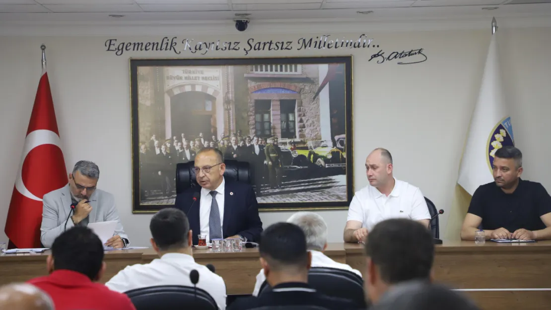 İhtisas Komisyonları ve Üyelerinin Belirlendiği Haziran Ayı Meclis Toplantısı Yapıldı