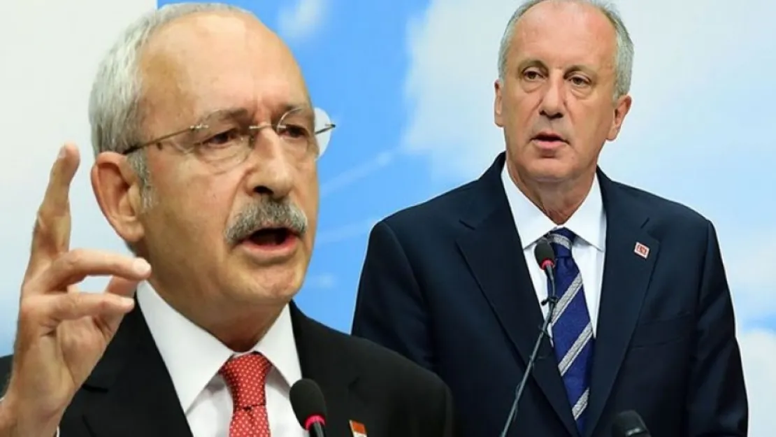 Muharrem İnce'yi, Kılıçdaroğlu anketlerden çıkardı