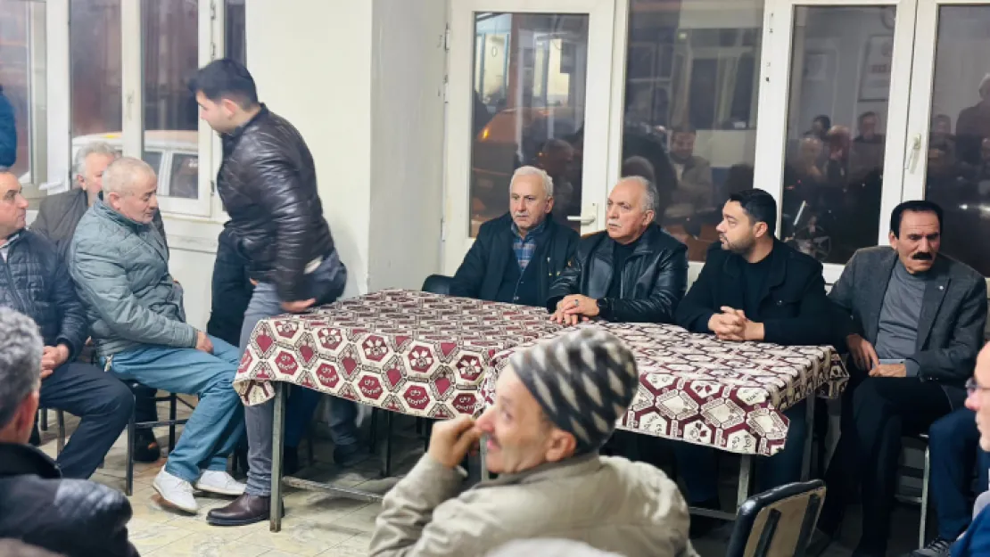İyi Partili Aday Ahmet Orhan, Hacı İsalar Mahallesi'nde yoğun ilgi