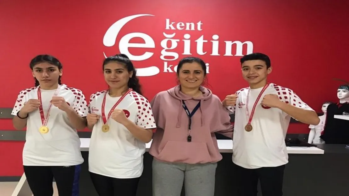 Kent Eğitim Kampusü Kick Boks'ta bizde varız dedi