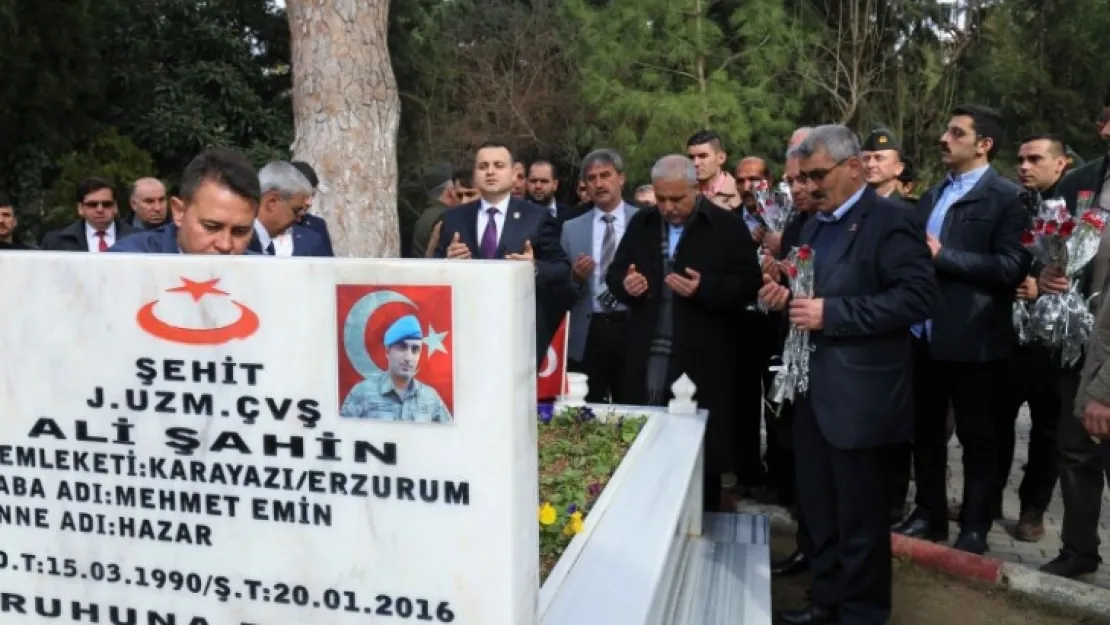 Şehit Ali Şahin Dualarda Yad Edildi