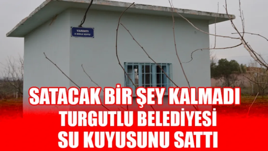 TURGUTLU BELEDİYESİ'NİN İHMALKARLIĞI PEST DEDİRTTİ