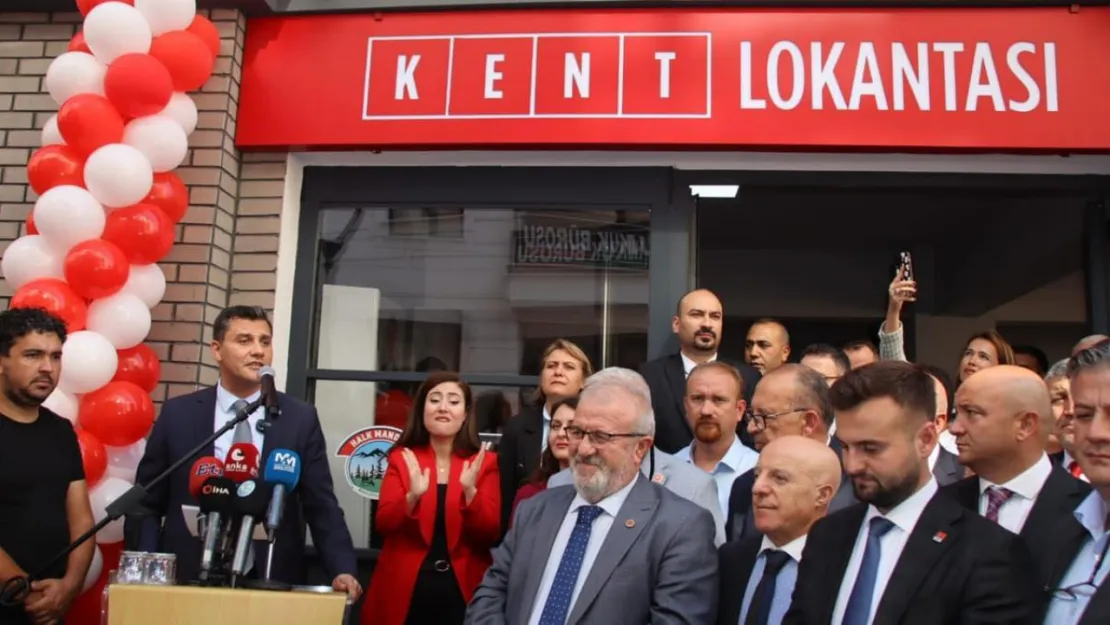 Manisa'da Bir İlk Kent Lokantası ve Halk Mandıra Açıldı