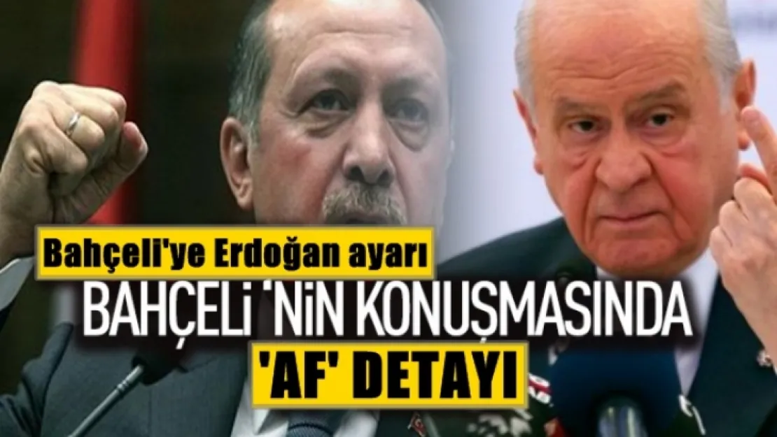 Devlet Bahçeli af konusunda neden geri vites yaptı?