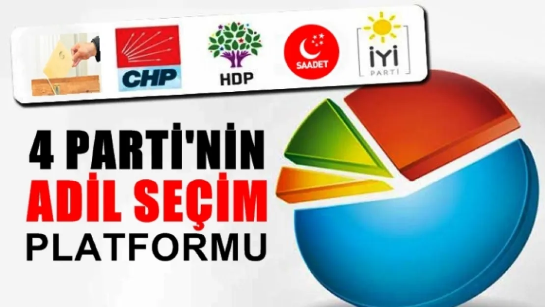 4 parti''nin  Seçim güvenliğine ilişkin aldıkları önlemler...