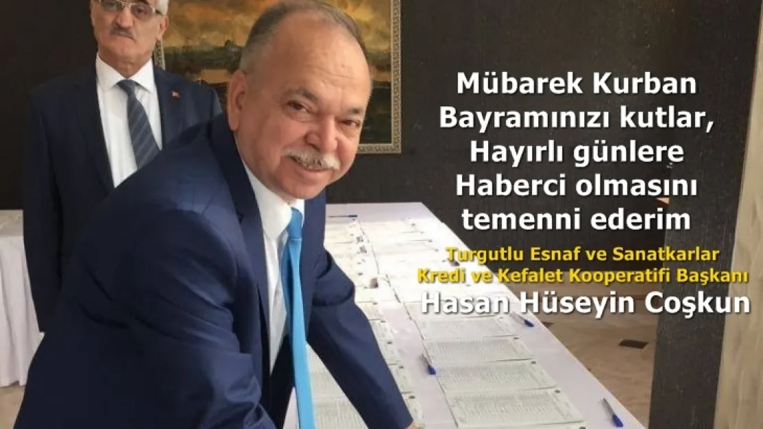 Başkan Coşkun'dan Kurban Bayramı mesajı