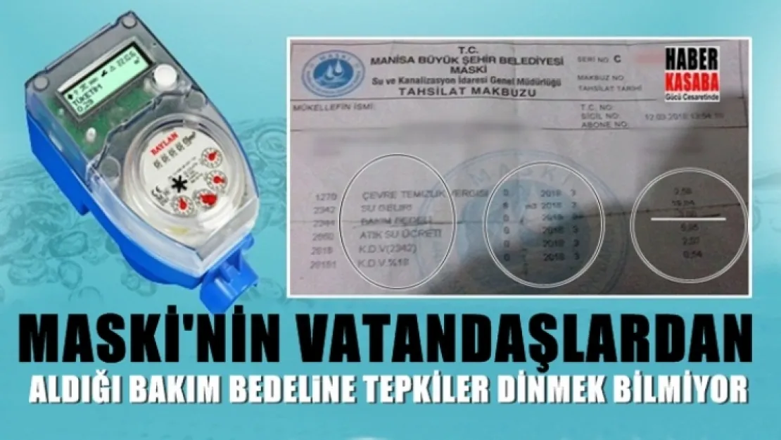 Vatandaşlar'dan Alınan Bakım Ücretine Tepkiler Dinmiyor