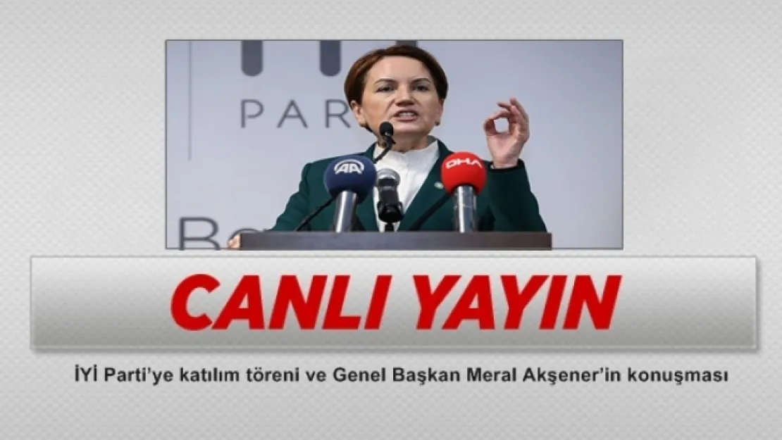 Meral Akşener Fethiye'de (CANLI YAYIN)