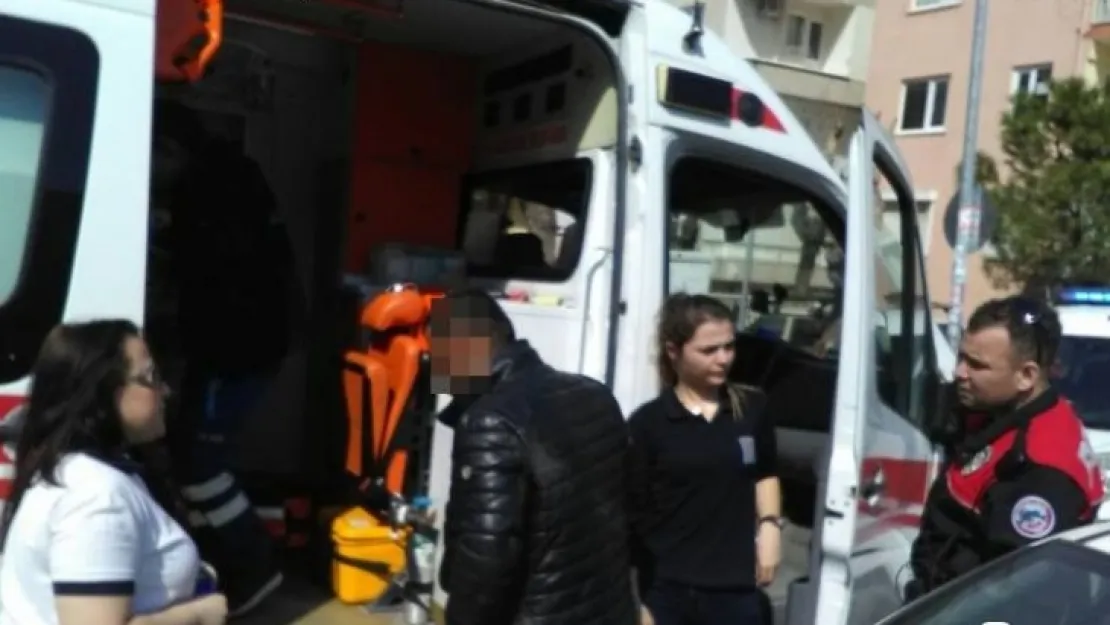 MADDE BAĞIMLISI ŞAHIS YOL ORTASINDA BAYGINLIK GEÇİRDİ