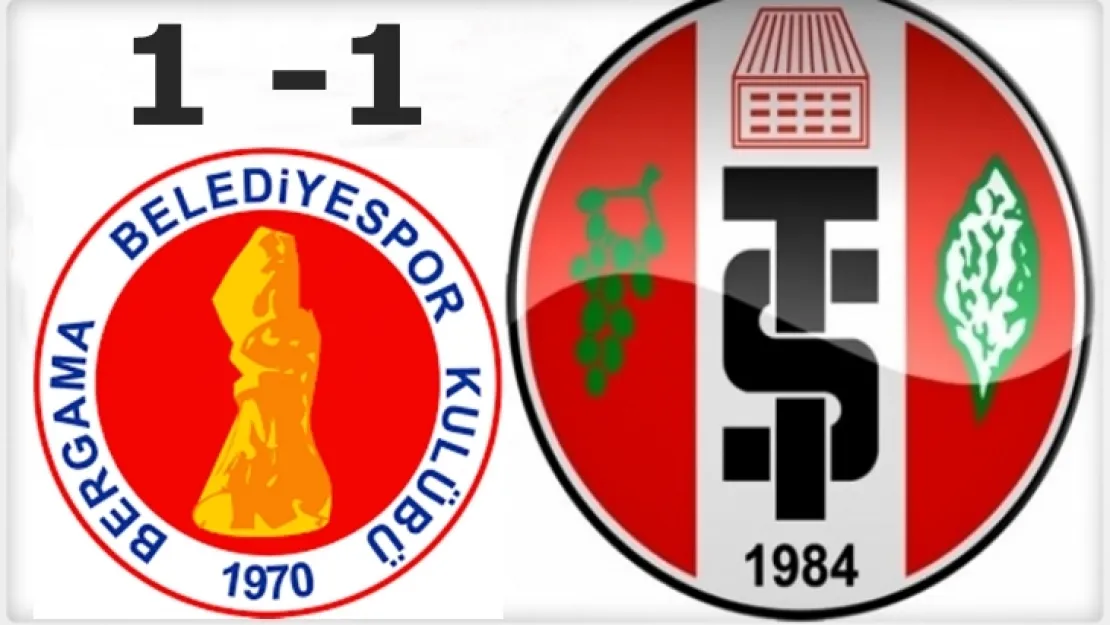 Turgutluspor - 1  Bergama Belediyespor - 1