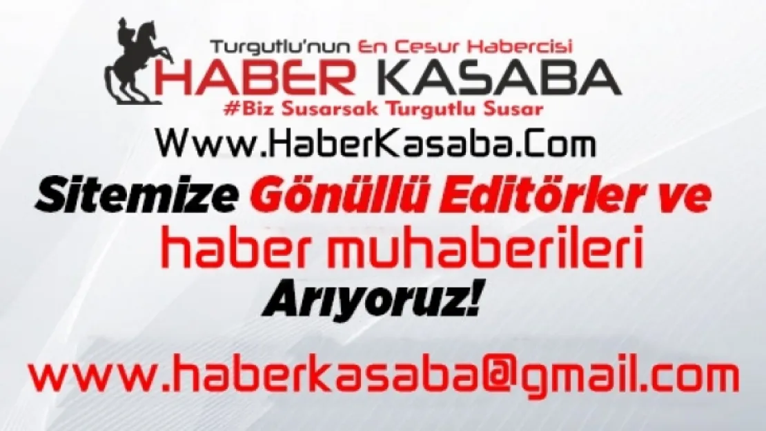Sitemize Editörler ve Haber Muhabirleri Aranıyor
