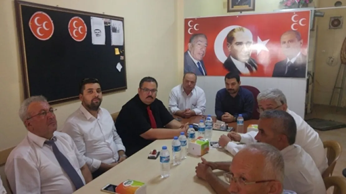 MHP İSTİŞARE TOPLANTISINI SARUHANLIDA YAPTI