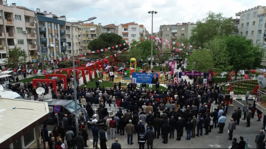 Adil Aygül Parkı açıldı