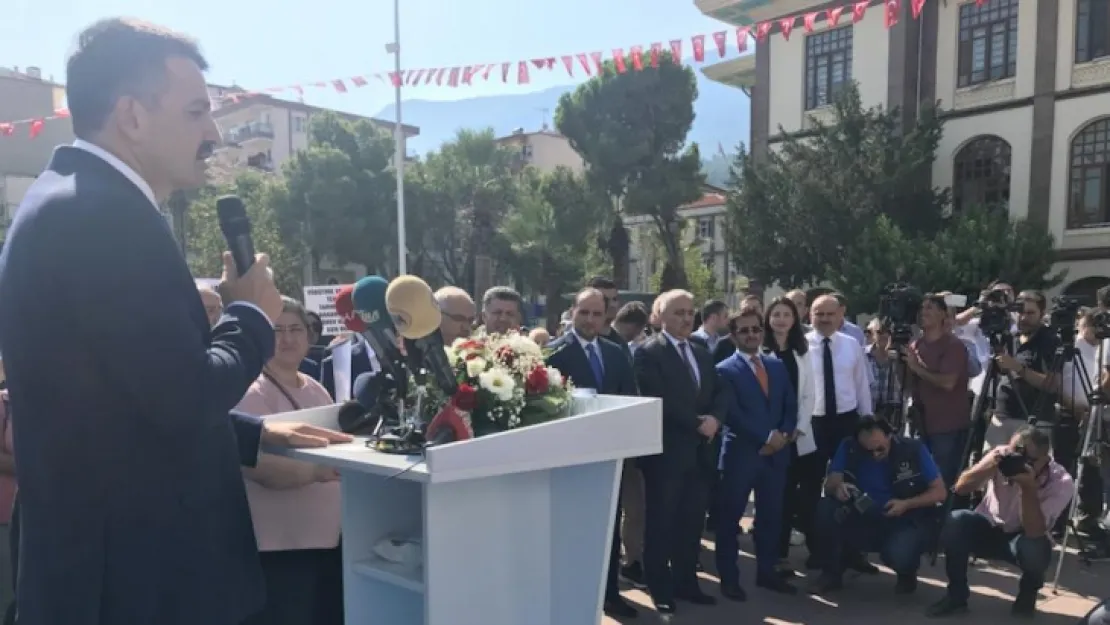 Tarım ve Orman Bakanı Bekir Pakdemirli Manisa'da