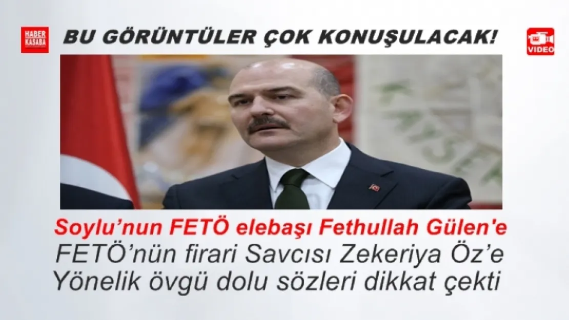 Soylu'yu yakacak FETÖ arşivi ortaya çıktı