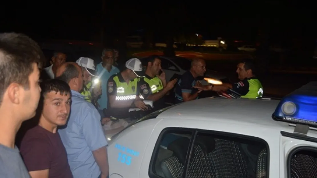 Turgutlu'da güvenlik şeridini ihlal edenlere ceza