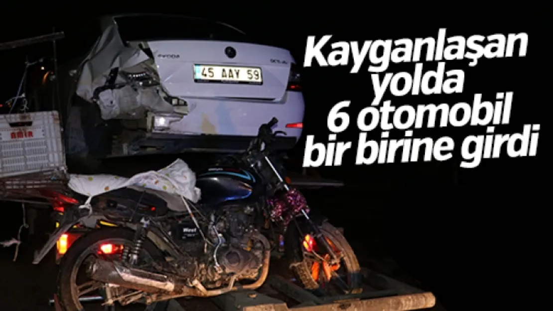 Zincirleme trafik kazası: 6 yaralı