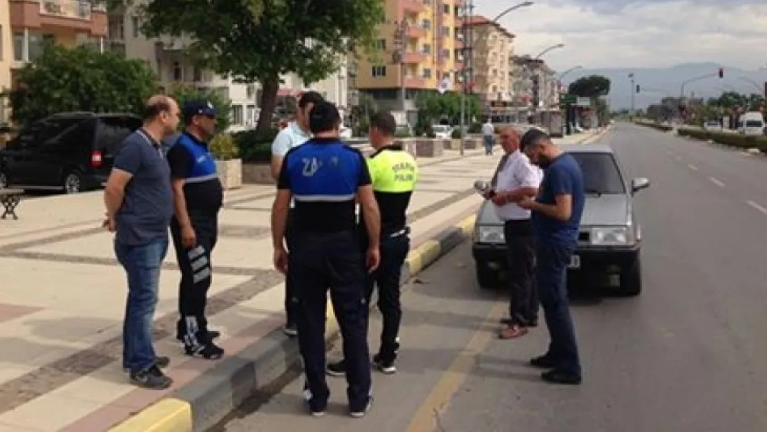 Polis ve Zabıtadan Huzurlu Sokaklar Uygulaması