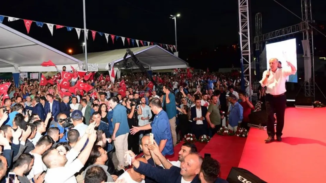 Muharrem İnce, 'Türkiye'de umutları tazelemek istiyoruz'