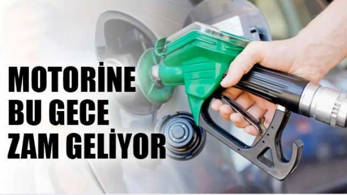 Bu gün Motorine zam geliyor