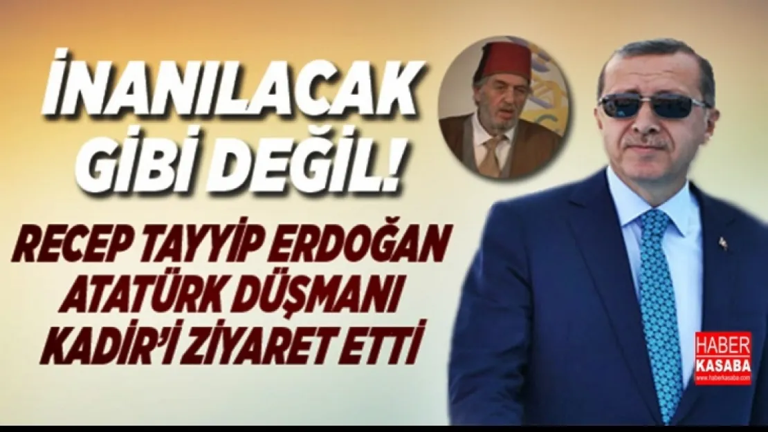 Erdoğan, Atatürk düşmanı Mısıroğlu'nu ziyaret etti