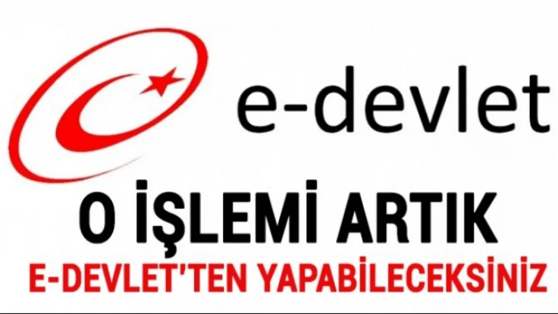 E Devletten yeni bir uygulama daha Miras sorgulama!...