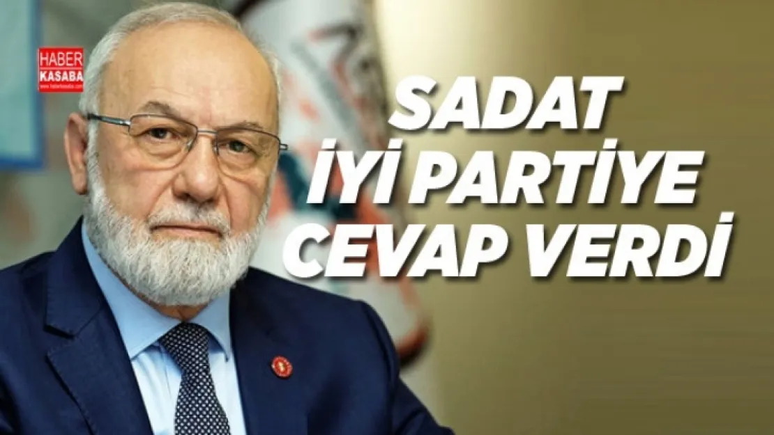 SADAT Kurucusu İYİ partiye cevap verdi