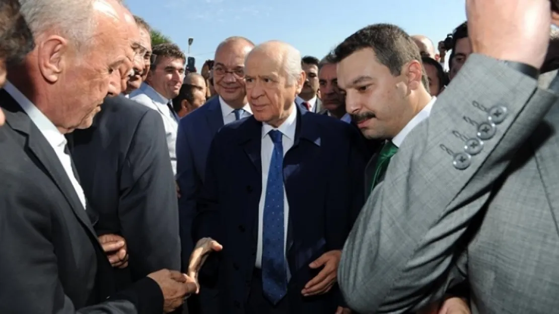 MHP LİDERİ DEVLET BAHÇELİ MANİSA'DA